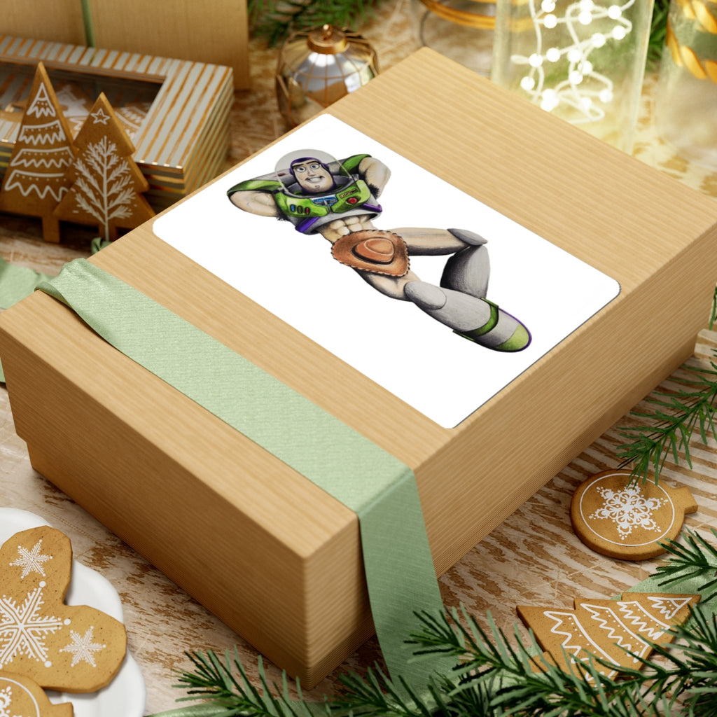 All Woody, No Buzz Kiss-Cut Sticker