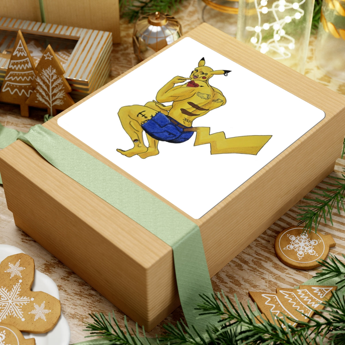 Pikadude Kiss-Cut Sticker