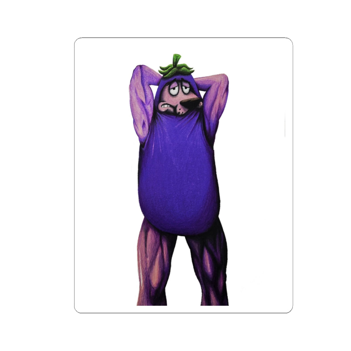 Courage Kiss-Cut Decal