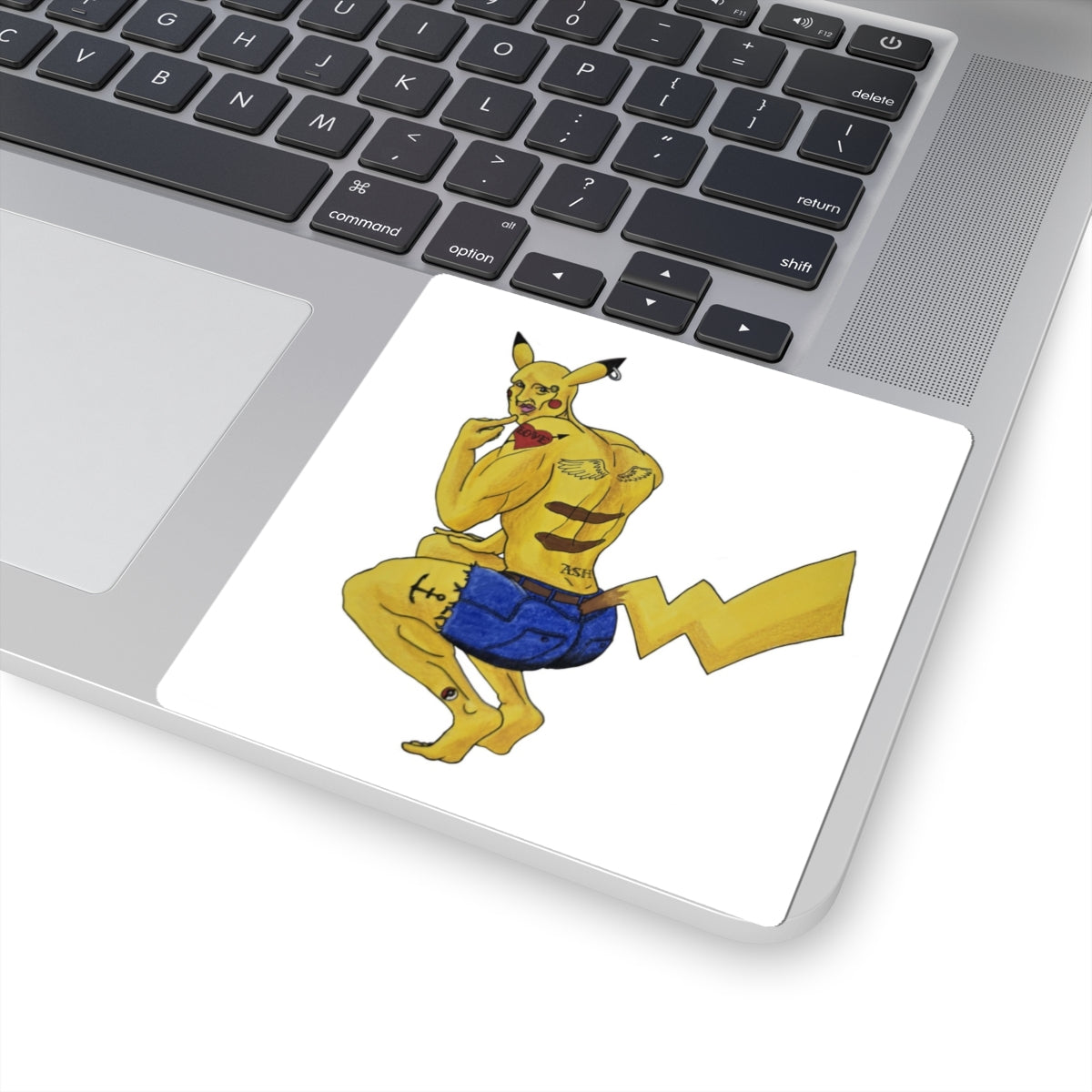 Pikadude Kiss-Cut Sticker